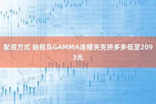 配资方式 始祖鸟GAMMA连帽夹克拼多多低至2093元